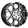 RedBourne 2210RDE375120F72 RERDE 22X10 5X120 G-BK MIR-FC 37MM