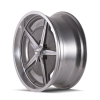 Ridler RIDLER TYPE 605 MACHINED SPOKES & LIP 17X7 5-120.65 0MM 83.82MM 605-7761GM