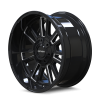 Mayhem MAYHEM APOLLO 8115 GLOSS BLACK/MILLED 20X9 8x165.1 0MM 125.2MM 8115-2981BM