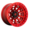 Fuel 1PC D11317908445 D113 17X9 6X5.5 GL-RED -15MM