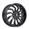 Kraze KR142-229550M KRAZE SCRILLA KR142 BLACK/MILLED 22X9.5 6-135/6-139.730MM 100.3MM KR142-22937M30