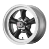 American Racing Vintage VN1055465B VN105D 15X4.5 5X4.5 S-BLK MACH -15MM